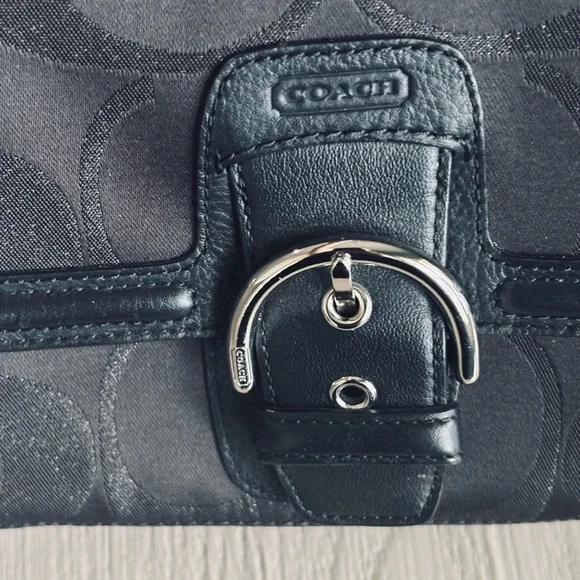Coach Black Satchel Bag - Picture 11 of 16